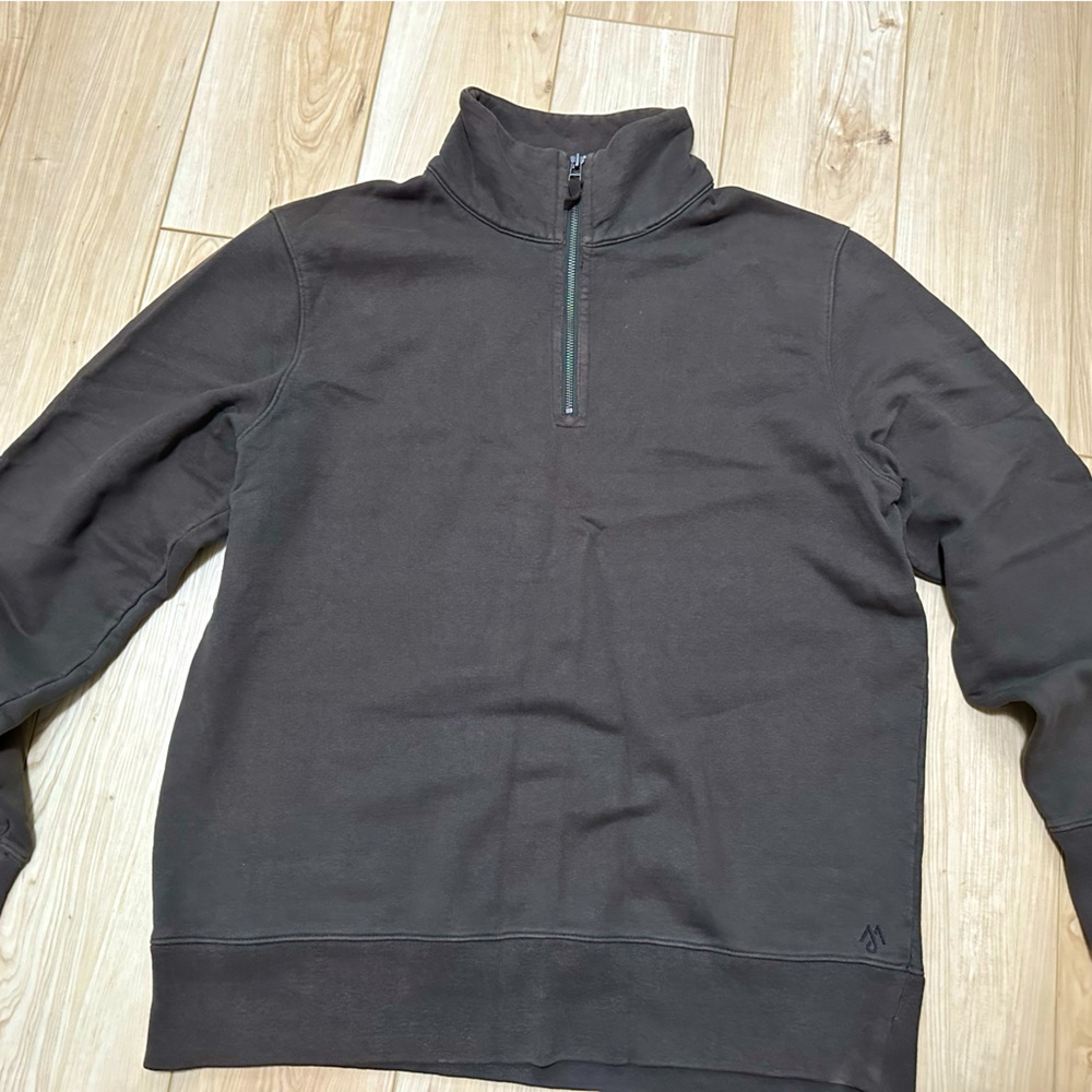 Men’s quarter zip sweater; Martin and osa